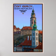 Château de Cesky Krumlov Poster