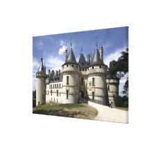 Chateau de Chaumont-Sur-Loire. Gallery Wrap Canvas