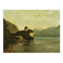 Chateau de Chillon, 1874 postcards
