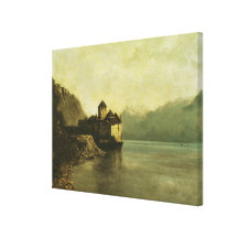 Chateau de Chillon, 1874 Stretched Canvas Prints