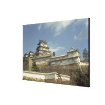 Château de Himeji, Kyoto, accompli 1609 Toile Tendue Sur Châssis