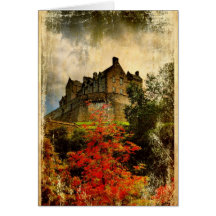 Château d'Edimbourg Carte De Vœux