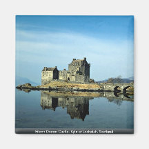 Château d'Eileen Donan, Kyle de Lochalsh, Ecosse Magnets
