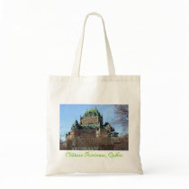 Château Frontenac, Québec, Canada Canvas Bags