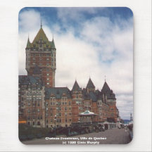 "Chateau Frontenac, Ville de Quebec" Mouse Mats