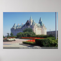Chateau Laurier, Ottawa, Ontario, Canada Poster