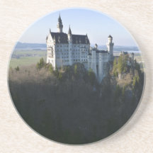 Château médiéval en photographie de l'Allemagne Dessous De Verre