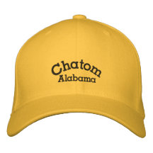 Chatom, Alabama Hat Embroidered Baseball Caps