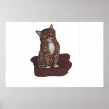Chaton, mignon ET effrayant Posters