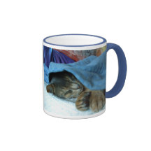 Chats abyssiniens mug à café
