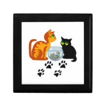 Chats au jeu coffrets cadeaux