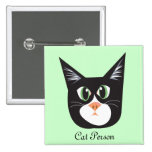 Chats et personne régnants de Dogs_Cat Pin's