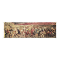 Chaucer's Canterbury Pilgrims canvas prints