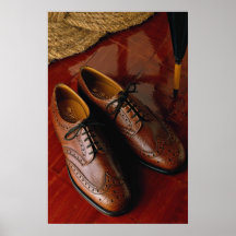 Chaussures attrayantes pour des messieurs posters