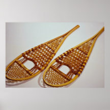 Chaussures de neige affiches
