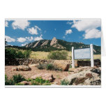 Chautauqua Park, Boulder, Colorado Greeting Card
