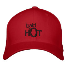 Chauve est le casquette chaud casquettes de baseball brodées