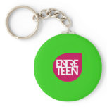Chaveiro Entre Teen Verde