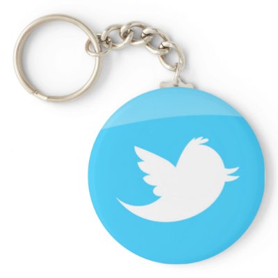 Chaveiro Twitter by WFourStore