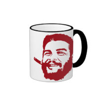 Che Guevara avec la tasse de portrait de cigare tasses
