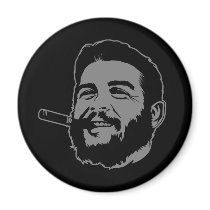 Che Guevara avec l'aimant de portrait de cigare aimants