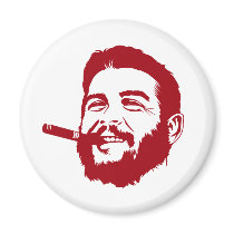 Che Guevara avec l'aimant de portrait de cigare aimants