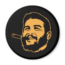Che Guevara avec l'aimant de portrait de cigare aimants