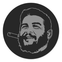 Che Guevara avec l'autocollant de portrait de ciga autocollants