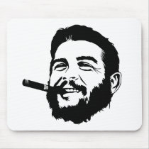 Che Guevara avec le portrait Mousepad de cigare tapis de souris