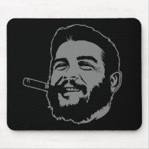 Che Guevara avec le portrait Mousepad de cigare tapis de souris