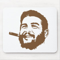 Che Guevara avec le portrait Mousepad de cigare tapis de souris