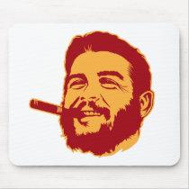 Che Guevara avec le portrait Mousepad de cigare tapis de souris