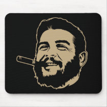Che Guevara avec le portrait Mousepad de cigare tapis de souris