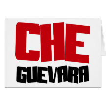 Che Guevara Design Greeting Cards