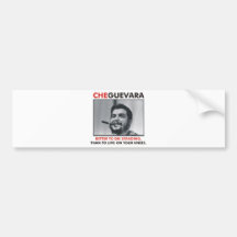 Che Guevara Products & Designs! Bumper Stickers
