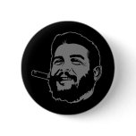 Che Guevara with Cigar Portrait Button