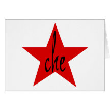 Che Red Star! Greeting Cards