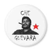 Che smoking fridge magnet