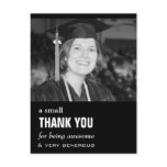 Cheap Photo Graduation Thank You Card Post Card