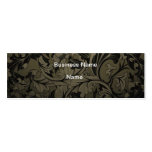 Cheap Vintage Grunge Floral Business Card