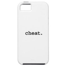 cheat. iPhone 5 cover