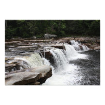 Cheat Mountain Falls WV Photo Art
