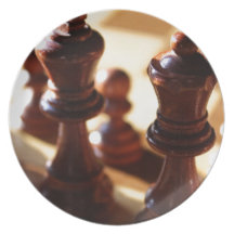 Check Mate Dinner Plates