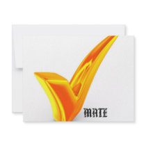 Check Mate Personalized Invite