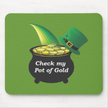 Check my pot of gold mousepad