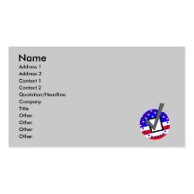Check out the Candidates - and Vote Business Card Template