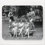 Check Out Those Ukuleles! - 1920s Mousepad