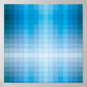 checked blue 01 posters
