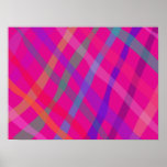 Checked Pattern Poster