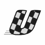 Checkered Flag Letter U Jacket